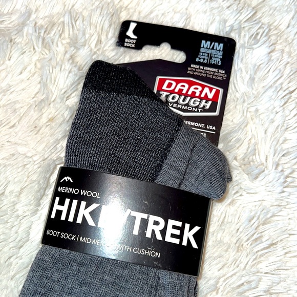 DARN TOUGH HIKE/TREK MERINO WOOL SOCKS - Picture 2 of 3